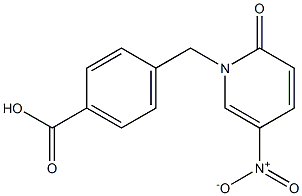 4-[(5-nitro-2-oxo-1,2-dihydropyridin-1-yl)methyl]benzoic acid