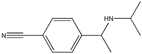 4-[1-(propan-2-ylamino)ethyl]benzonitrile