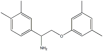 4-[1-amino-2-(3,5-dimethylphenoxy)ethyl]-1,2-dimethylbenzene