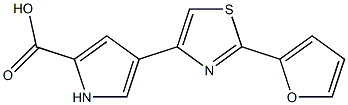 4-[2-(2-furyl)-1,3-thiazol-4-yl]-1H-pyrrole-2-carboxylic acid|