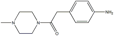 4-[2-(4-methylpiperazin-1-yl)-2-oxoethyl]aniline|