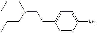 4-[2-(ジプロピルアミノ)エチル]アニリン 化学構造式