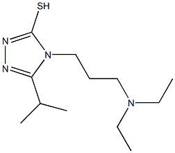  4-[3-(diethylamino)propyl]-5-(propan-2-yl)-4H-1,2,4-triazole-3-thiol