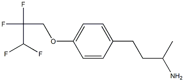 4-[4-(2,2,3,3-tetrafluoropropoxy)phenyl]butan-2-amine|