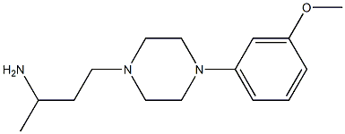 4-[4-(3-methoxyphenyl)piperazin-1-yl]butan-2-amine|