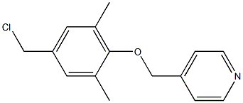 4-[4-(chloromethyl)-2,6-dimethylphenoxymethyl]pyridine