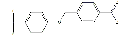 4-[4-(trifluoromethyl)phenoxymethyl]benzoic acid