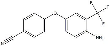  4-[4-amino-3-(trifluoromethyl)phenoxy]benzonitrile