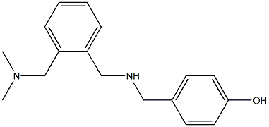 4-{[({2-[(dimethylamino)methyl]phenyl}methyl)amino]methyl}phenol