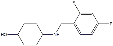 4-{[(2,4-difluorophenyl)methyl]amino}cyclohexan-1-ol