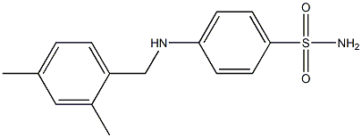  4-{[(2,4-dimethylphenyl)methyl]amino}benzene-1-sulfonamide