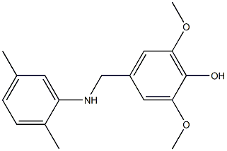 4-{[(2,5-dimethylphenyl)amino]methyl}-2,6-dimethoxyphenol