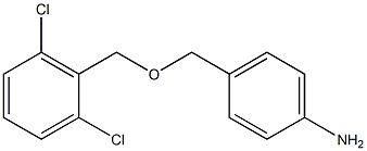 4-{[(2,6-dichlorophenyl)methoxy]methyl}aniline