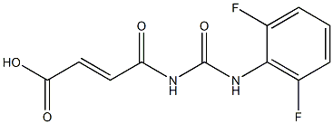 4-{[(2,6-difluorophenyl)carbamoyl]amino}-4-oxobut-2-enoic acid