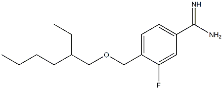 4-{[(2-ethylhexyl)oxy]methyl}-3-fluorobenzene-1-carboximidamide