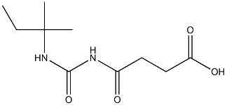  4-{[(2-methylbutan-2-yl)carbamoyl]amino}-4-oxobutanoic acid