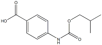  4-{[(2-methylpropoxy)carbonyl]amino}benzoic acid