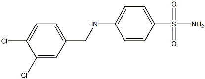 4-{[(3,4-dichlorophenyl)methyl]amino}benzene-1-sulfonamide