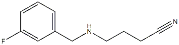 4-{[(3-fluorophenyl)methyl]amino}butanenitrile