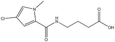 4-{[(4-chloro-1-methyl-1H-pyrrol-2-yl)carbonyl]amino}butanoic acid