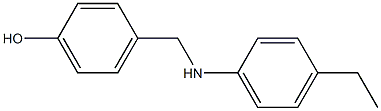 4-{[(4-ethylphenyl)amino]methyl}phenol Structure