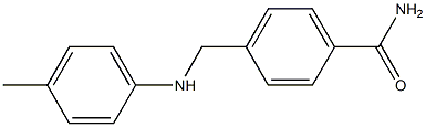 4-{[(4-methylphenyl)amino]methyl}benzamide