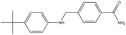 4-{[(4-tert-butylphenyl)amino]methyl}benzamide|