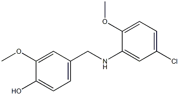 4-{[(5-chloro-2-methoxyphenyl)amino]methyl}-2-methoxyphenol