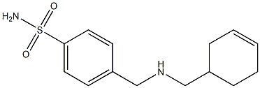 4-{[(cyclohex-3-en-1-ylmethyl)amino]methyl}benzene-1-sulfonamide Structure