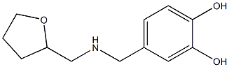 4-{[(oxolan-2-ylmethyl)amino]methyl}benzene-1,2-diol Structure