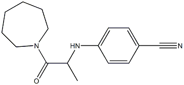  4-{[1-(azepan-1-yl)-1-oxopropan-2-yl]amino}benzonitrile