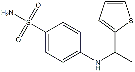 4-{[1-(thiophen-2-yl)ethyl]amino}benzene-1-sulfonamide