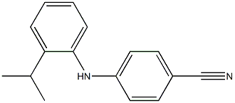 4-{[2-(propan-2-yl)phenyl]amino}benzonitrile