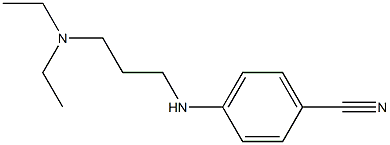 4-{[3-(diethylamino)propyl]amino}benzonitrile