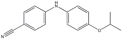 4-{[4-(propan-2-yloxy)phenyl]amino}benzonitrile