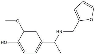  4-{1-[(2-furylmethyl)amino]ethyl}-2-methoxyphenol