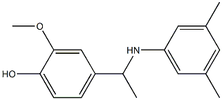 4-{1-[(3,5-dimethylphenyl)amino]ethyl}-2-methoxyphenol