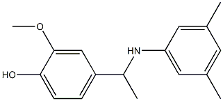  4-{1-[(3,5-dimethylphenyl)amino]ethyl}-2-methoxyphenol