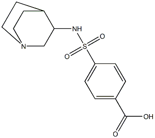 4-{1-azabicyclo[2.2.2]octan-3-ylsulfamoyl}benzoic acid