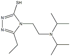 4-{2-[bis(propan-2-yl)amino]ethyl}-5-ethyl-4H-1,2,4-triazole-3-thiol|