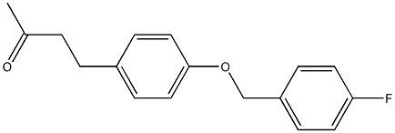  4-{4-[(4-fluorophenyl)methoxy]phenyl}butan-2-one