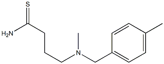 4-{methyl[(4-methylphenyl)methyl]amino}butanethioamide