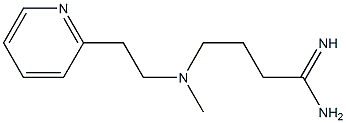 4-{methyl[2-(pyridin-2-yl)ethyl]amino}butanimidamide