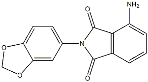4-amino-2-(2H-1,3-benzodioxol-5-yl)-2,3-dihydro-1H-isoindole-1,3-dione Structure