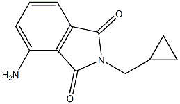 4-amino-2-(cyclopropylmethyl)-2,3-dihydro-1H-isoindole-1,3-dione|