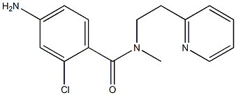 4-amino-2-chloro-N-methyl-N-[2-(pyridin-2-yl)ethyl]benzamide