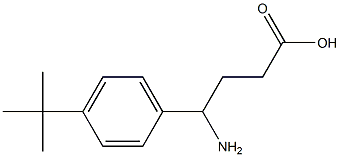 4-amino-4-(4-tert-butylphenyl)butanoic acid