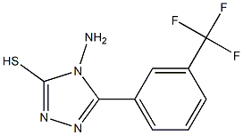 4-amino-5-[3-(trifluoromethyl)phenyl]-4H-1,2,4-triazole-3-thiol