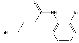 4-amino-N-(2-bromophenyl)butanamide 结构式