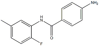 4-amino-N-(2-fluoro-5-methylphenyl)benzamide